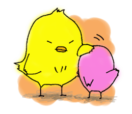 Cool Chick Piyo sticker #10862877