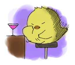 Cool Chick Piyo sticker #10862881
