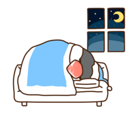 The java sparrow. sticker #10863062