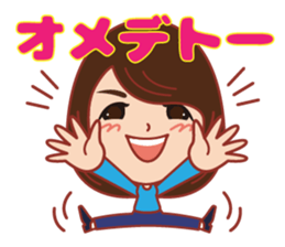 Happy life Sticker. sticker #10863148