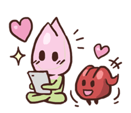 AsB -113 Lotus & jelly sticker #10863612