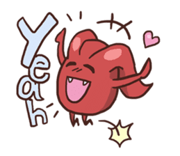 AsB -113 Lotus & jelly sticker #10863614