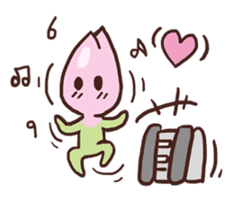 AsB -113 Lotus & jelly sticker #10863615