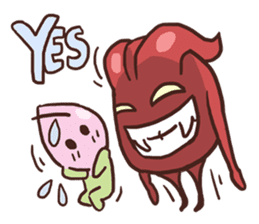 AsB -113 Lotus & jelly sticker #10863616