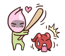 AsB -113 Lotus & jelly sticker #10863621