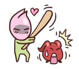 AsB -113 Lotus & jelly sticker #10863621