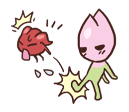 AsB -113 Lotus & jelly sticker #10863623