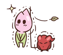 AsB -113 Lotus & jelly sticker #10863624