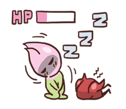 AsB -113 Lotus & jelly sticker #10863627