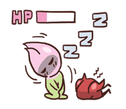 AsB -113 Lotus & jelly sticker #10863627