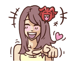 AsB -113 Lotus & jelly sticker #10863628