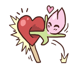 AsB -113 Lotus & jelly sticker #10863632