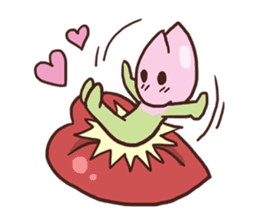 AsB -113 Lotus & jelly sticker #10863634