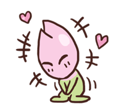 AsB -113 Lotus & jelly sticker #10863636