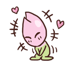 AsB -113 Lotus & jelly sticker #10863636