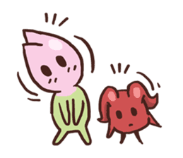 AsB -113 Lotus & jelly sticker #10863638