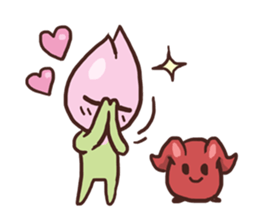 AsB -113 Lotus & jelly sticker #10863646