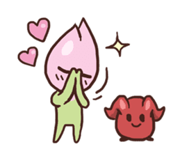 AsB -113 Lotus & jelly sticker #10863646