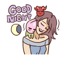 AsB -113 Lotus & jelly sticker #10863647