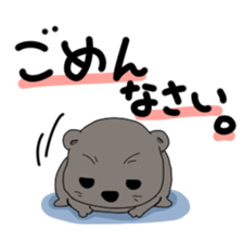 Cape Hyrax kun sticker #10864182