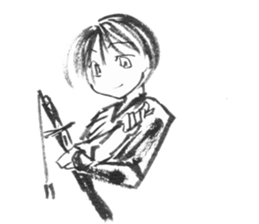 I want to say "yes" to you. sticker #10864324