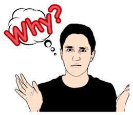 Luk kreung Michael vol.2 sticker #10865209