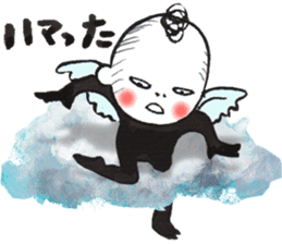 Bird-man Numeko in the sky 2 sticker #10865948