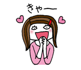 A honest girl sticker #10866097