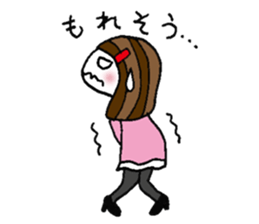 A honest girl sticker #10866103