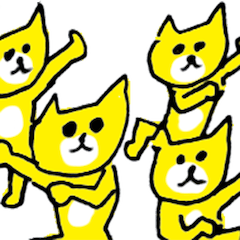 Yellow Cats 4