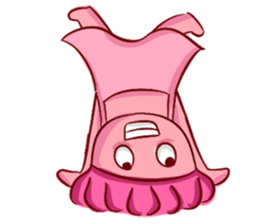 Lovely Pink Girl ' Life sticker #10866755