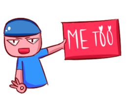 Lovely Pink Girl ' Life sticker #10866781