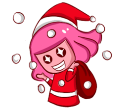 Lovely Pink Girl ' Life sticker #10866787