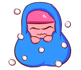 Lovely Pink Girl ' Life sticker #10866788