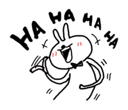 Bears love rabbit sticker #10866793