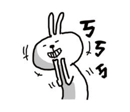 Bears love rabbit sticker #10866802