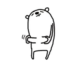 Bears love rabbit sticker #10866819