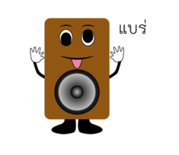 Speaker sticker #10867201