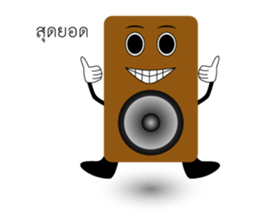 Speaker sticker #10867217