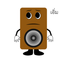 Speaker sticker #10867222