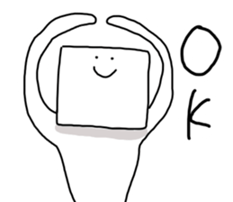 Tofu-kun Sticker2 sticker #10867268