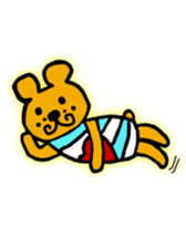 tendril bear sticker #10867355