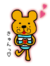 tendril bear sticker #10867358
