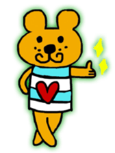 tendril bear sticker #10867359