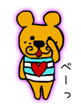 tendril bear sticker #10867366
