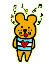 tendril bear sticker #10867379