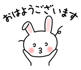 Convenient Sticker of Rabbit 3 sticker #10867912