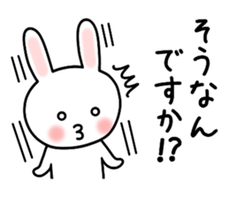 Convenient Sticker of Rabbit 3 sticker #10867917