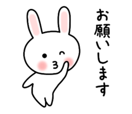Convenient Sticker of Rabbit 3 sticker #10867920