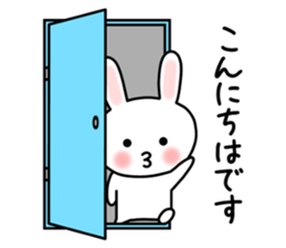 Convenient Sticker of Rabbit 3 sticker #10867926